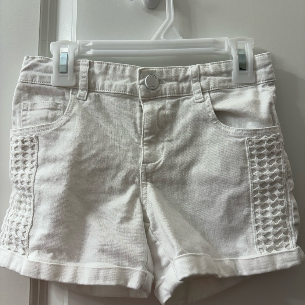 Guess Girls White Shorts Size 8
